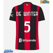 AC Milan Koni De Winter #5 Hjemmedrakt Dame 2026-27 Kortermet